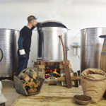 Maris in the brewhouse