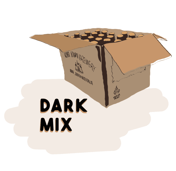 Mixed case Dark mix